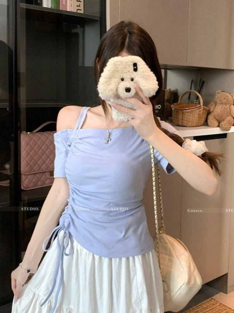 Elegant One-Shoulder Top